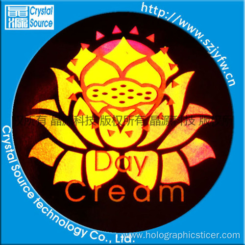 3d Customized Hologram Holographic Sticker